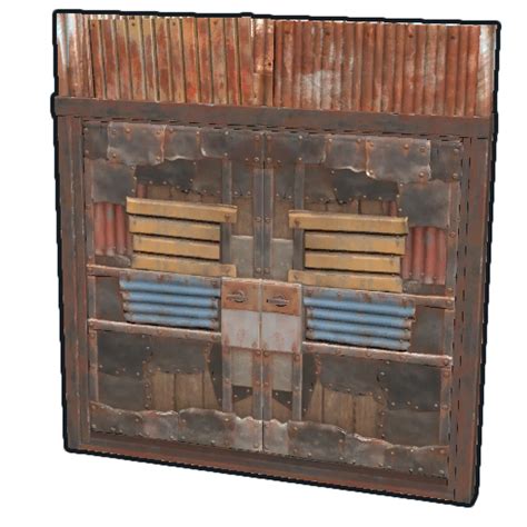 sheet metal double door rust|rust sheet metal door durability.